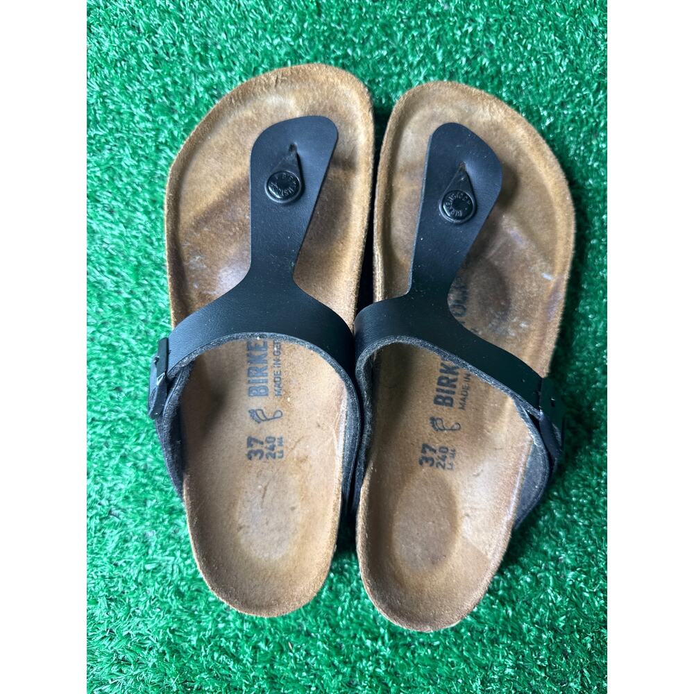 Birkenstock Gizeh Birko Flor Sandals US Men 4 Women 6 EUR 37 Hippie Casual Beach - Picture 6 of 8